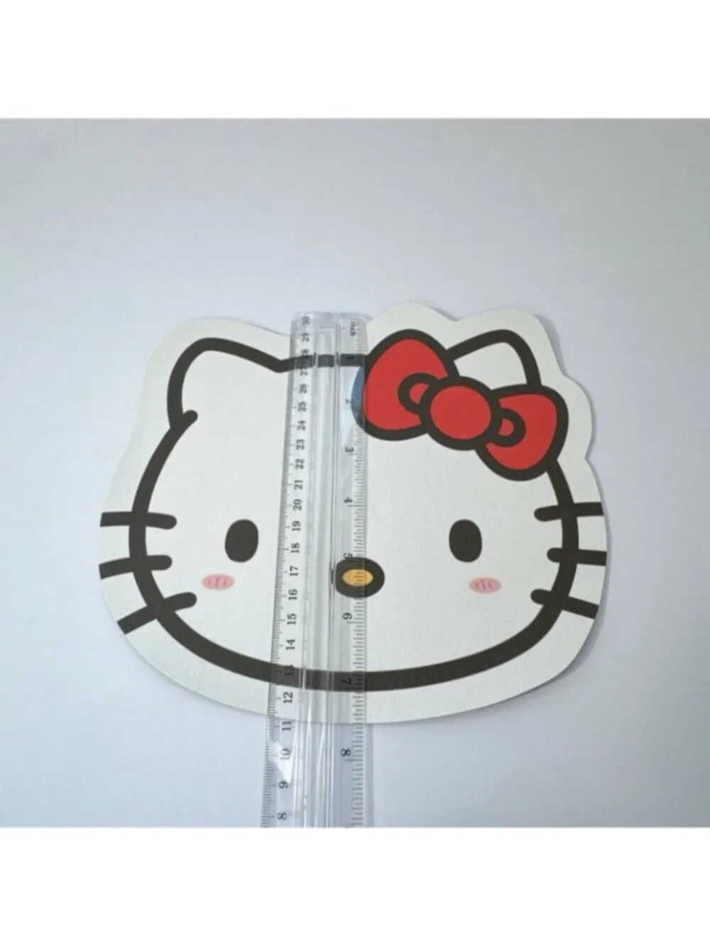 Cute Kitty Face Mouse Pad Kawaii Desk Pad Non Slip Mouse Mat